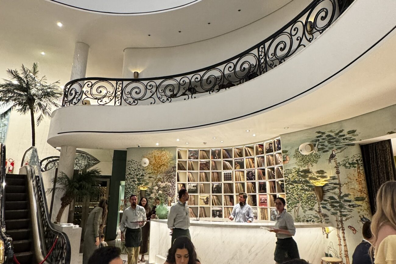 Recepção do casamento no restaurante Leila