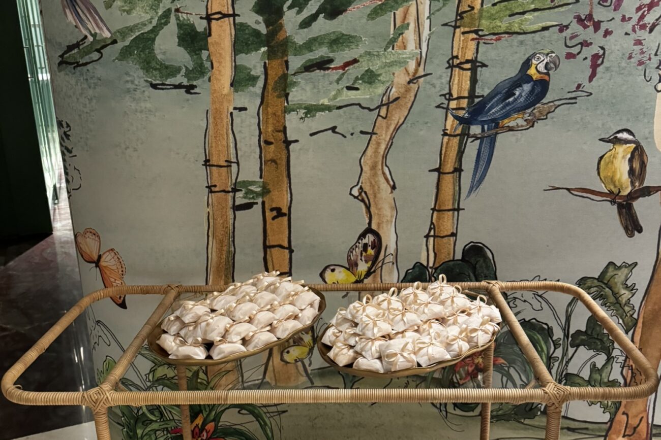 Doces do casamento no restaurante Leila